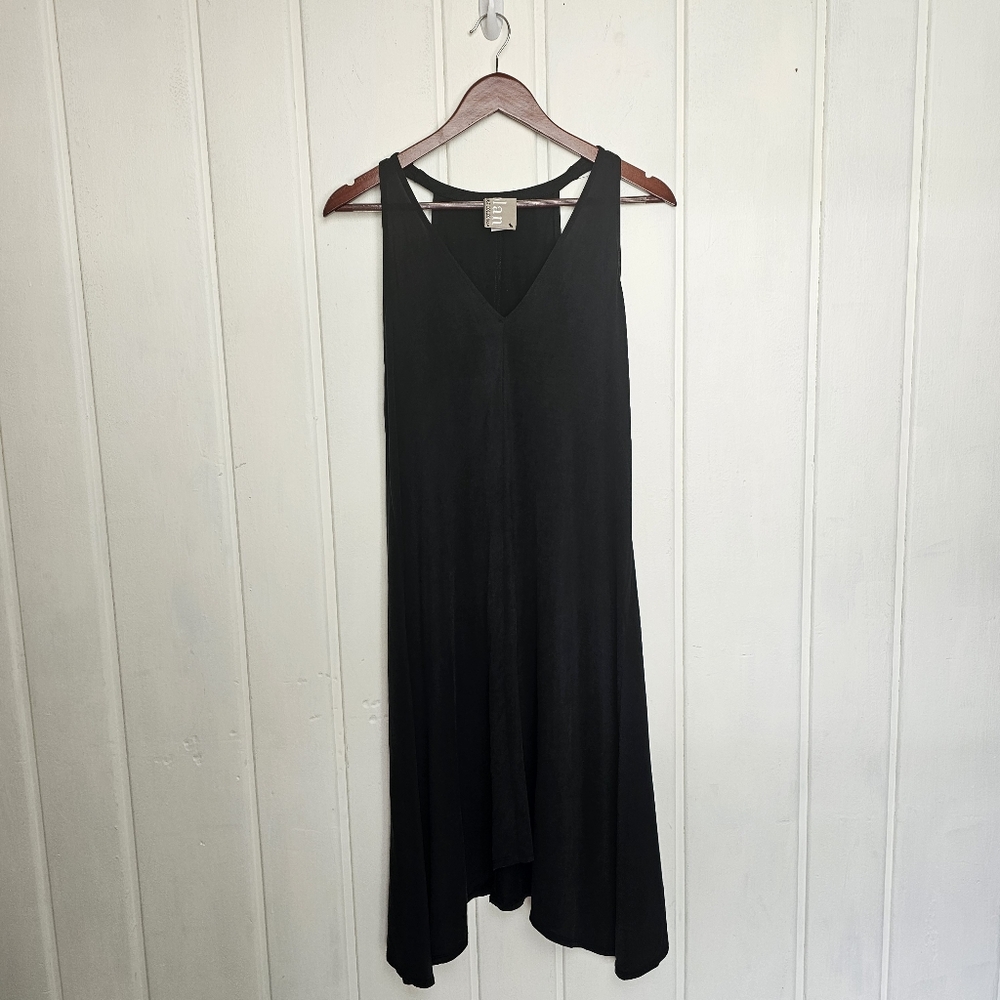 Dolan Left Coast Collection Black Willa Midi Dress Medium